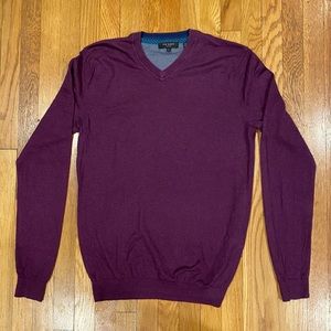 Ted Baker London Sweater size 3 men’s Purple. 30%wool 10%cashmire